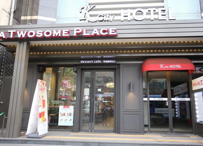 K City Hotel Seoul Bagian luar foto