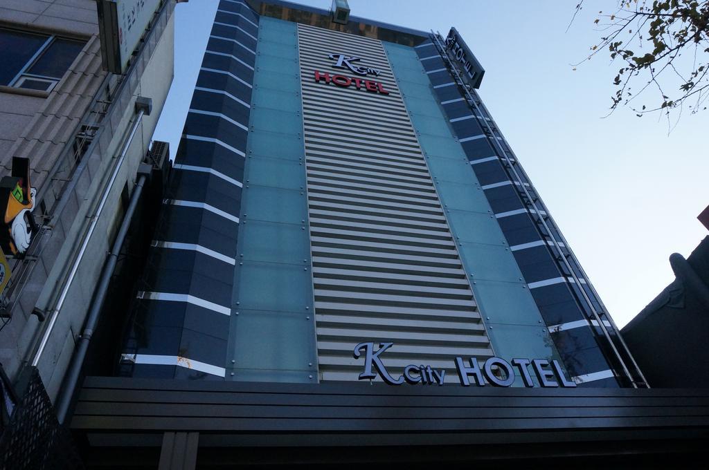K City Hotel Seoul Bagian luar foto